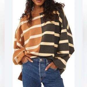 Free People Uptown Stripe Sweater